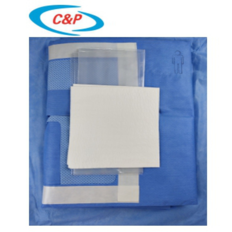 Penggunaan Medis Disposable Steril Laparotomy Surgical Drape Pack Pemasok
