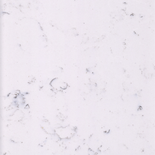 OP6304 Tiny Grain Carrara penghitung batu komposit kuarsa putih atas
