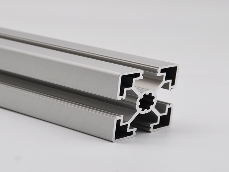 Profil Aluminium Ekstrusi V Slot Anodized
