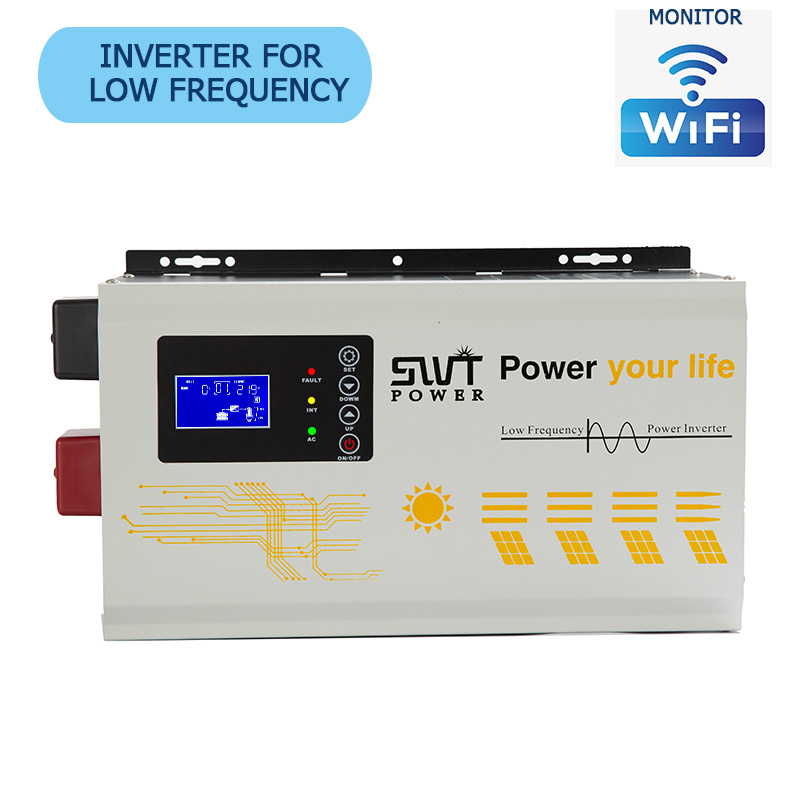 solar mppt 5kw 110v 230v inverter DC AC off grid hybrid inverter 48v Solar off grid inverter untuk sistem pv
