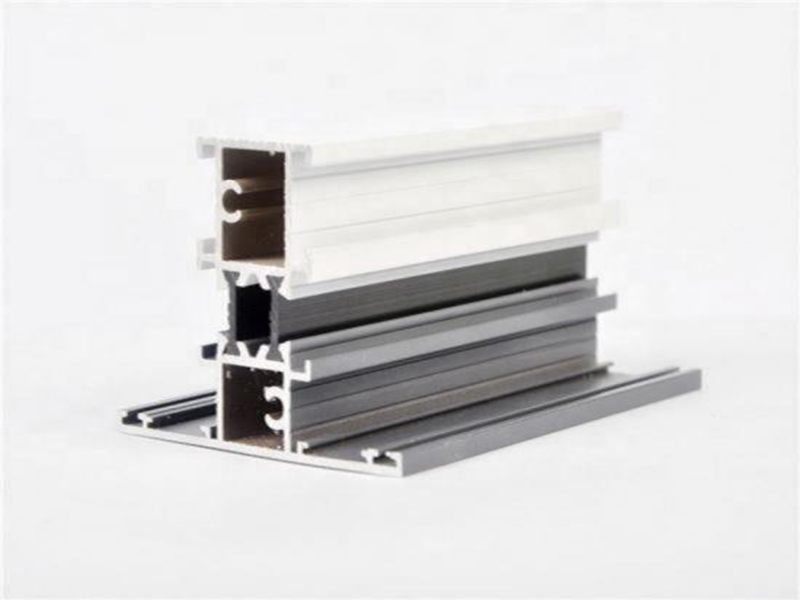 6063 t5 berbagai ukuran tersedia profil aluminium dilapisi bubuk untuk kusen pintu dan jendela
