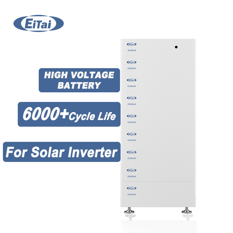 EITAI 500v Baterai Lifepo4 Tegangan Tinggi 30kwh 10KWH 20KWH 30KWH Baterai Surya Untuk Penggunaan Sistem Hibrida
