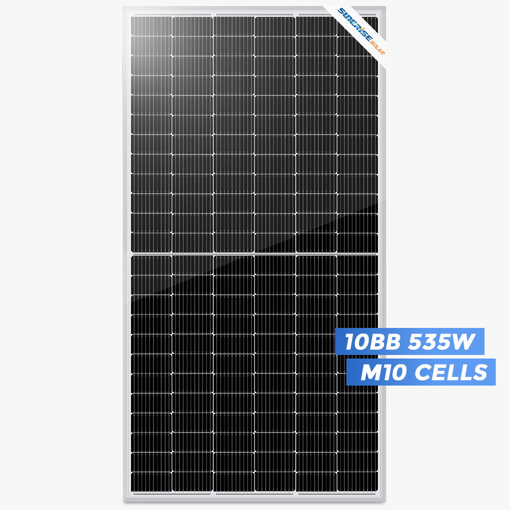 Panel Surya 182 10BB Mono 535 watt Dengan Harga Pabrik
