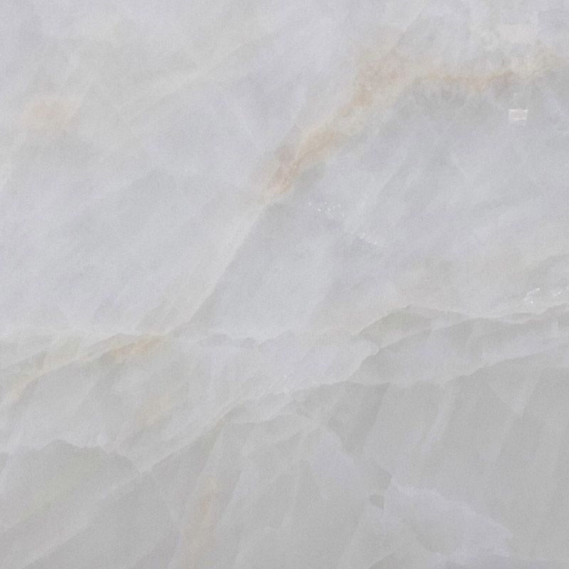 Batu Marmer Onyx Putih Es
