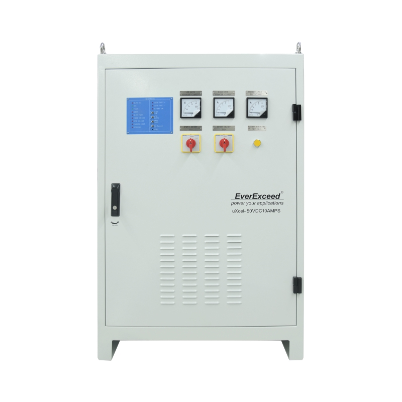 Pengisi Daya Baterai Industri 50V10A untuk gardu kecil &amp; pembangkit listrik
