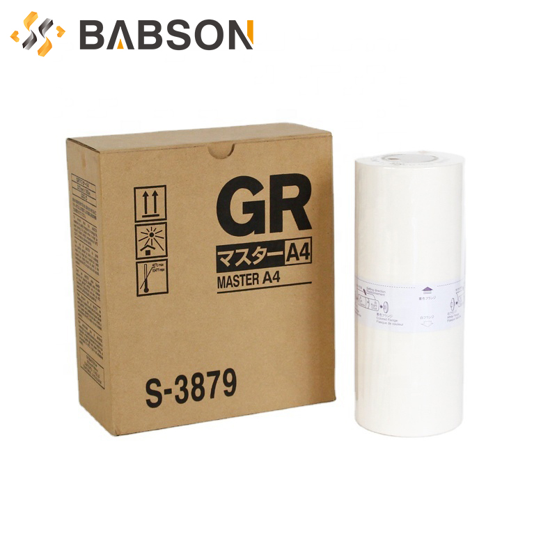 S-3879-GR A4 Master Paper untuk RISO
