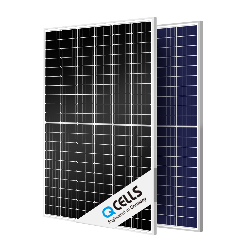 Q CELLS Panel Surya Fotovoltaik 470W 480W 485W Bifacial 156 Sel Hanwha Q.Peak Duo XL G10 Modul PV
