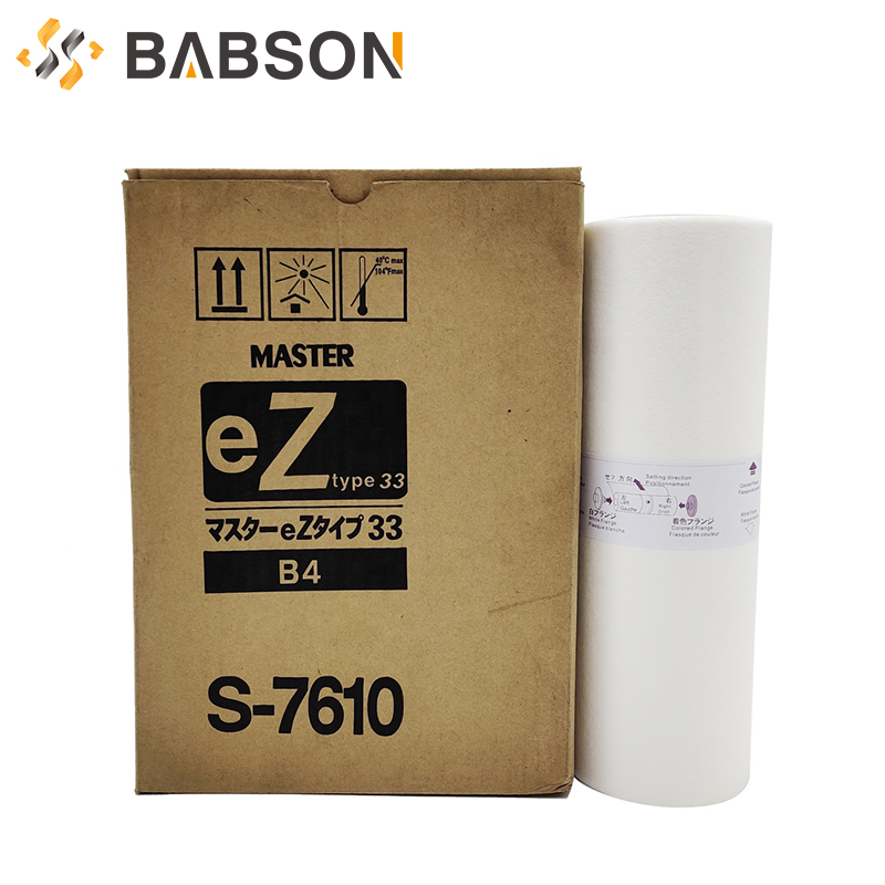 S-7610-EZ TYPE B4 Master Paper untuk RISO
