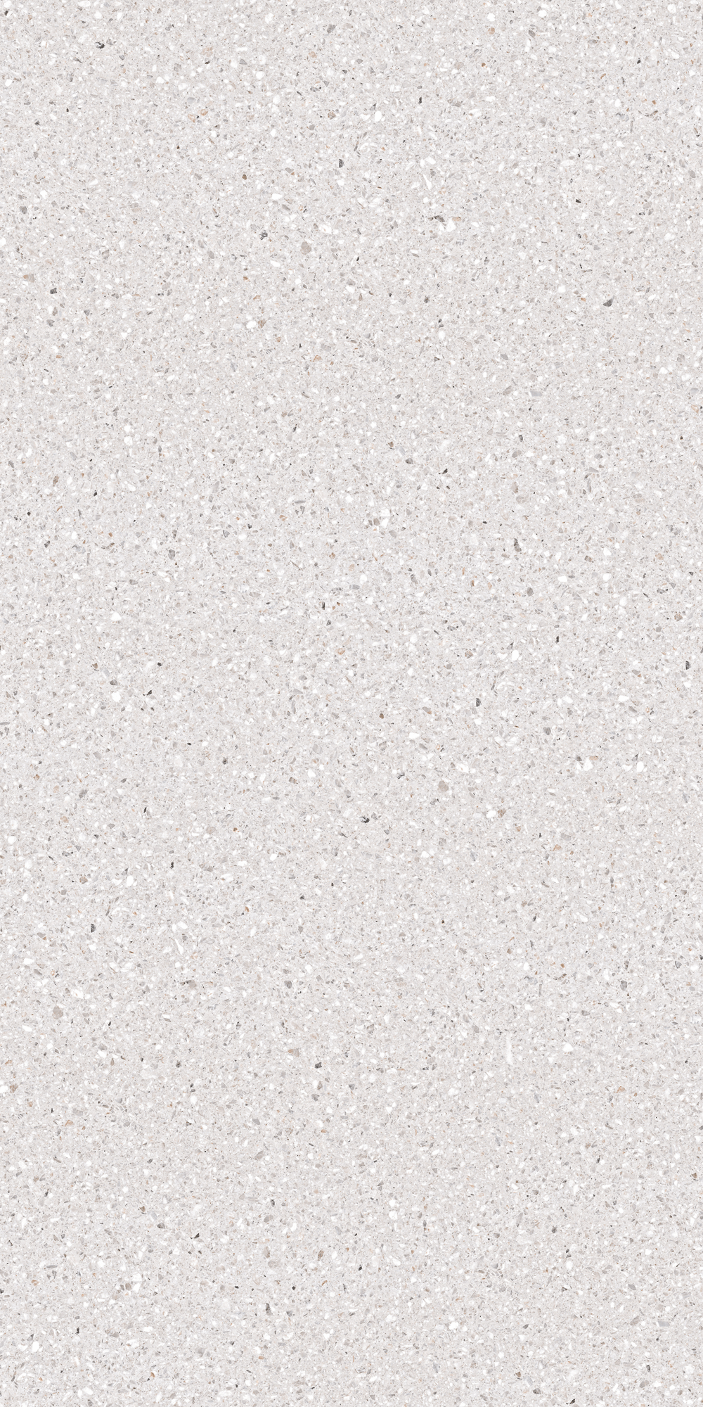 Lempengan Porselen Batu Sinter Terrazzo Putih 320x160
