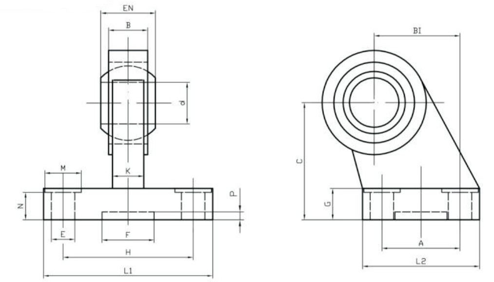 Putar Flange MP8-40