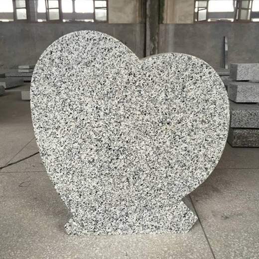 Harga Bagus Monumen Granit Gravestone Designs Heart Gravestone Nisan Pemasok
