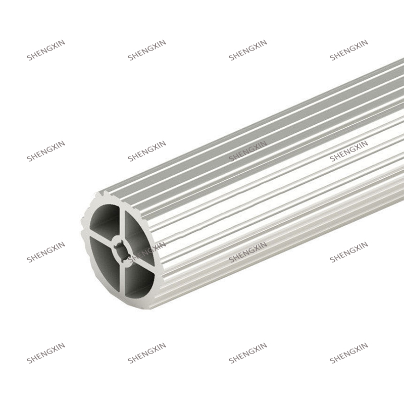 SHENGXIN standar aluminium paduan ekstrusi pipa aluminium Tabung bulat (lingkaran) profil
