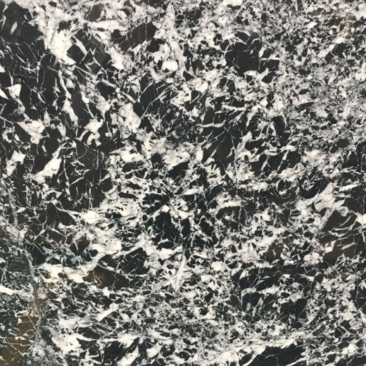 Snow Black Natural Marble White Vein Marble Slab Harga Ubin Lantai Proyek Dalam Ruangan
