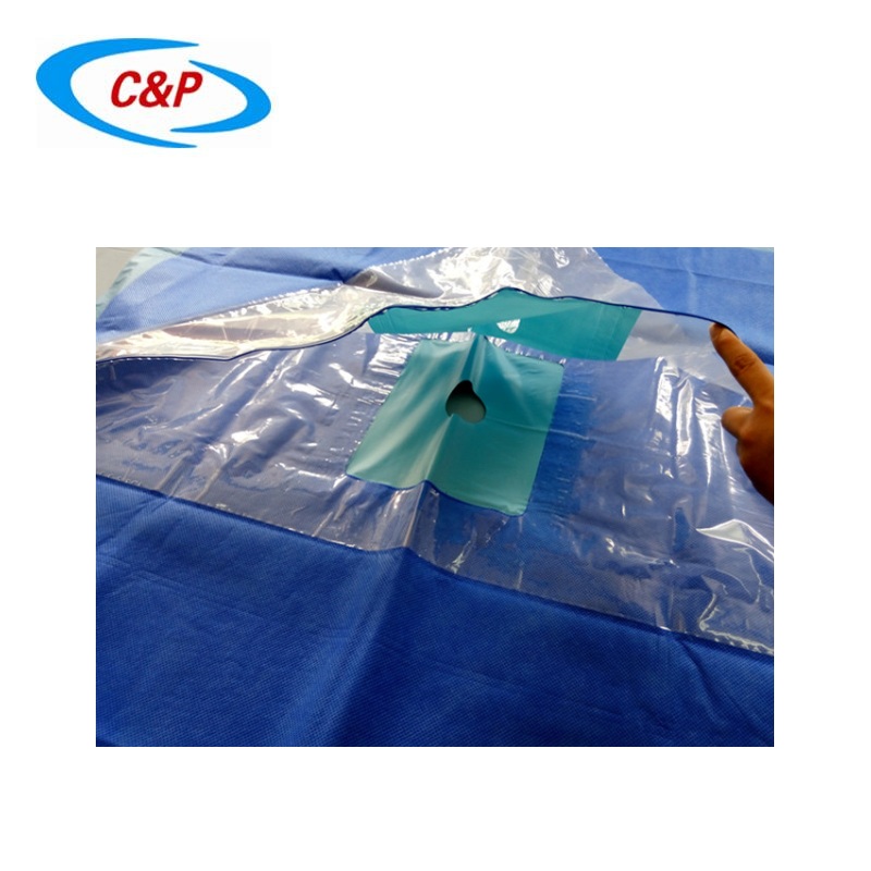 CE Bersertifikat Hot Sale Disposable Steril Shoulder Arthroscopy Drape Untuk Penggunaan Medis
