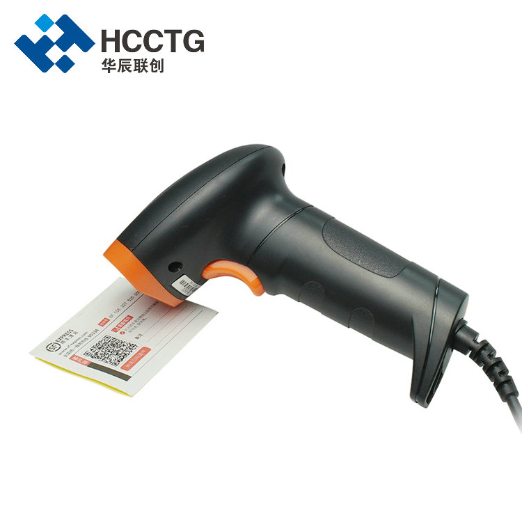 USB/RS232 Wired 1/2D Barcode Scanner Untuk Windows/Android HS-6603B
