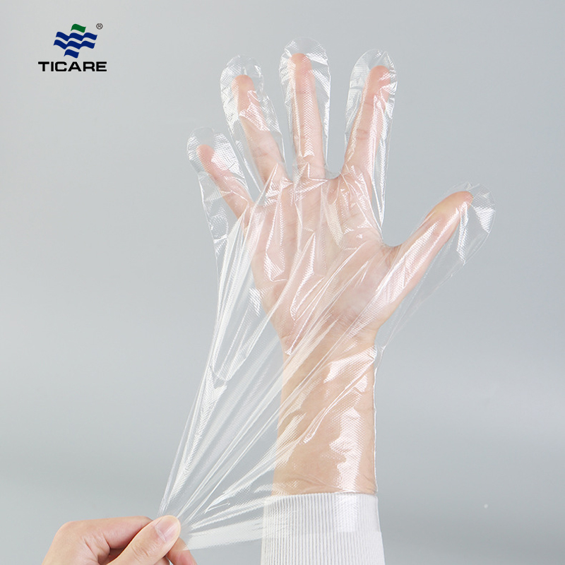 Sarung Tangan Plastik Sekali Pakai, Polietilen, 100 PCS
