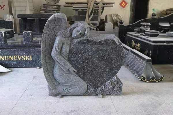 monumen desain malaikat untuk kuburan nisan