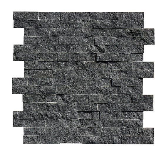 RSC 2426 batu budaya marmer hitam untuk dinding

