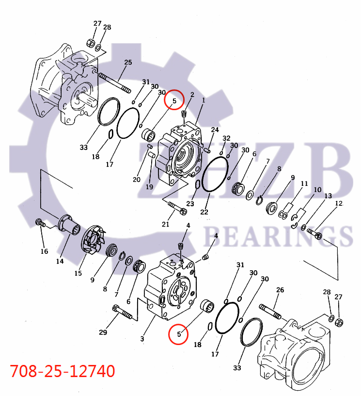 komatsu PARTS