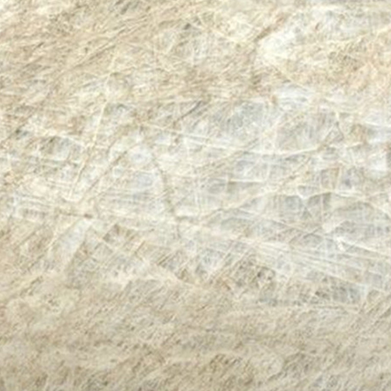 Brazil White-Beige Cristallo Quartzite Slab Marmer
