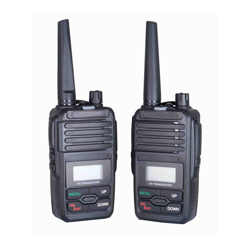 Mini Portabel 3W VHF UHF Radio Dua Arah
