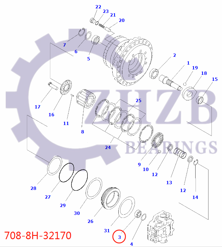 komatsu PARTS