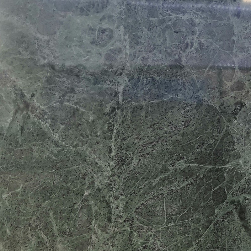 Lembaran Besar Marmer Hijau Tua Hualien Dipoles
