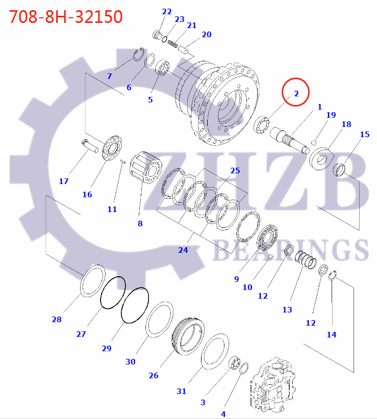 komatsu PARTS