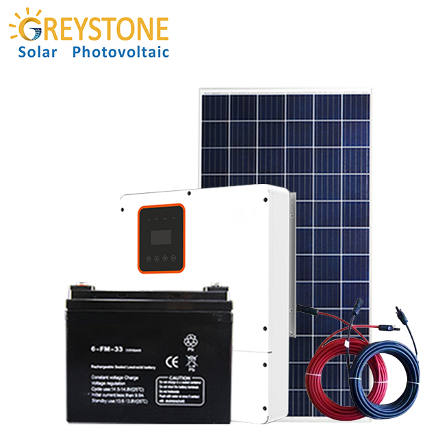 Greystone PV 8kw Hybrid Solar System dengan Penyimpanan Baterai
