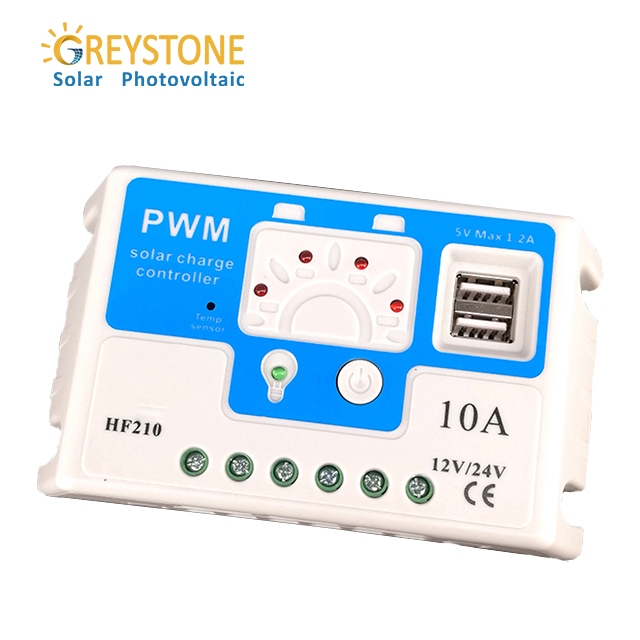 Greystone beberapa mode kontrol beban PWM Solar Controller
