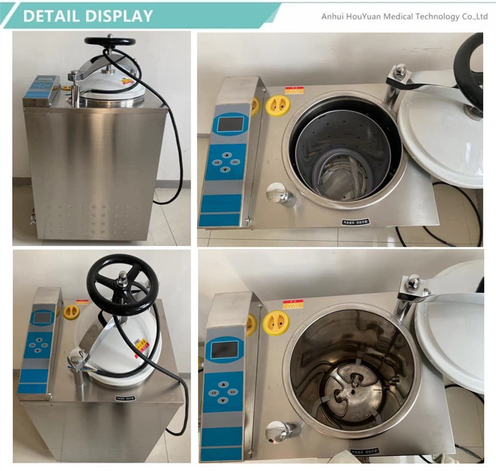 Autoclave Sterilisasi Uap Vertikal