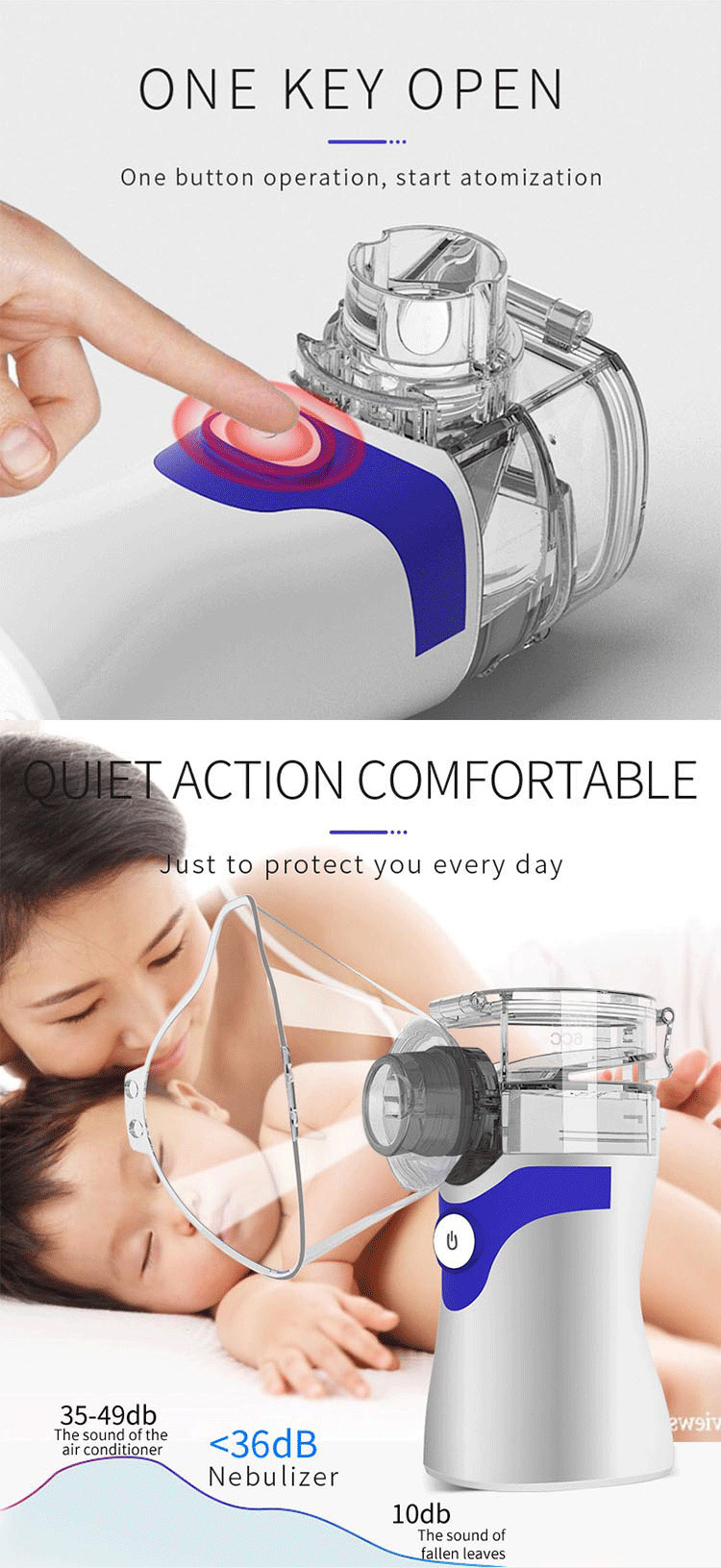mesin nebulizer portabel untuk asma
