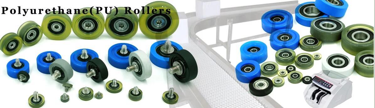 M6 Sekrup Polyurethane Roller