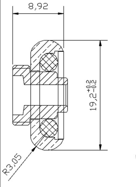 Tub and Sliding Shower Door Roller 