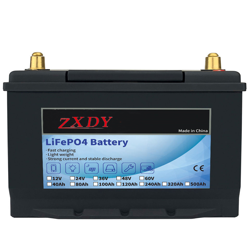 Baterai Lifepo4 24v 40ah 60ah 80ah 100ah baterai lithium ion untuk ev up agv
