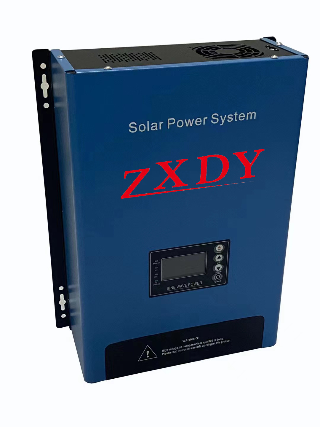 Tata Surya Rumah Power Ground Mount Solar 5kw Inverter 5kwh dengan Baterai Lifepo4 Set Lengkap All-in-one
